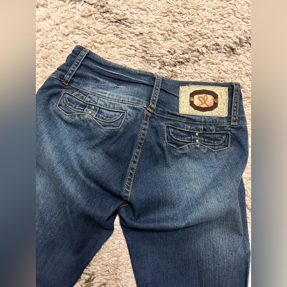 Butt Lifting Dark Blue Women’s Colombian Jeans - Picture 3 of 4